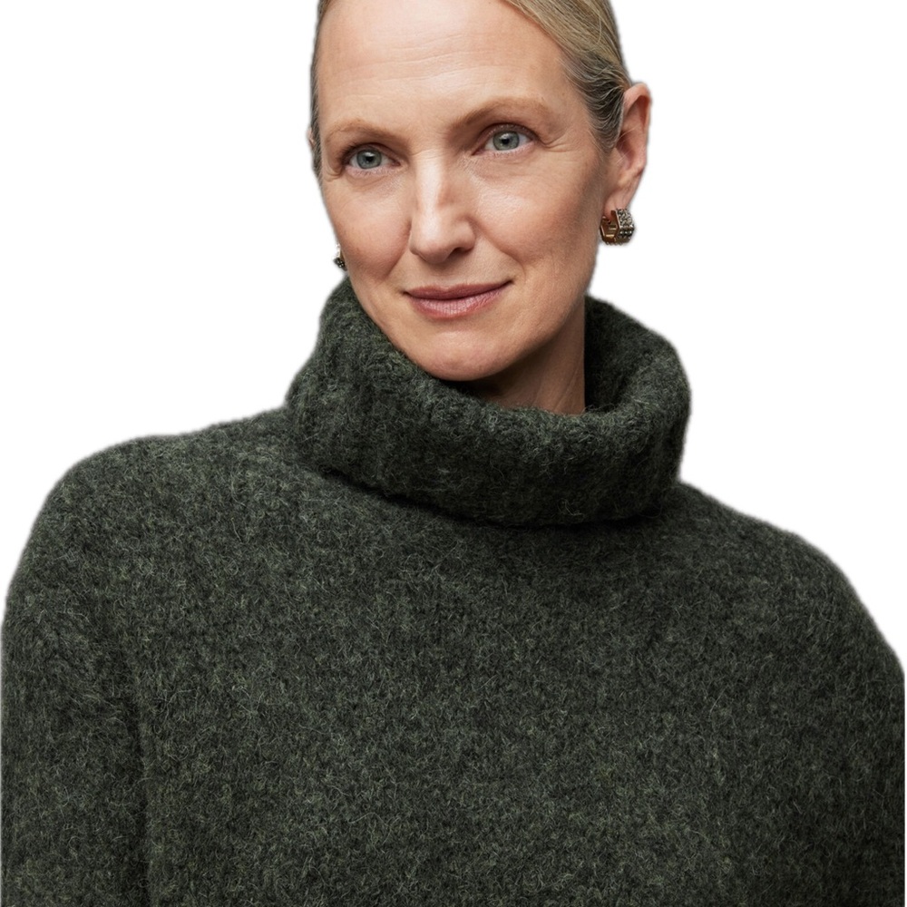 All Saints -Josephine Roll Neck Knitted Sweater NWT